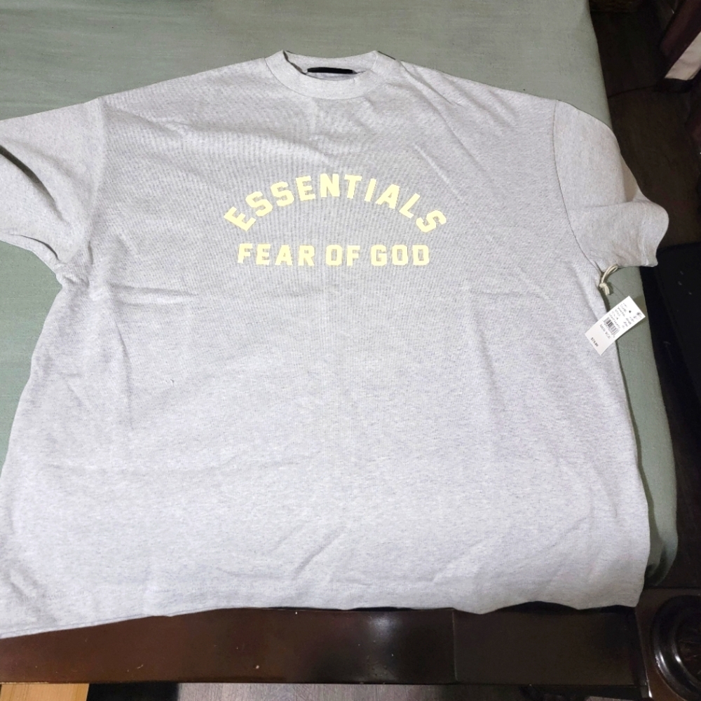 Gray Essential Oversized Shirt